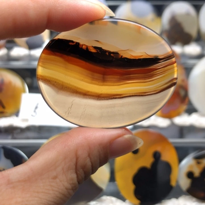 合金玛瑙/玉髓珠宝奇石8