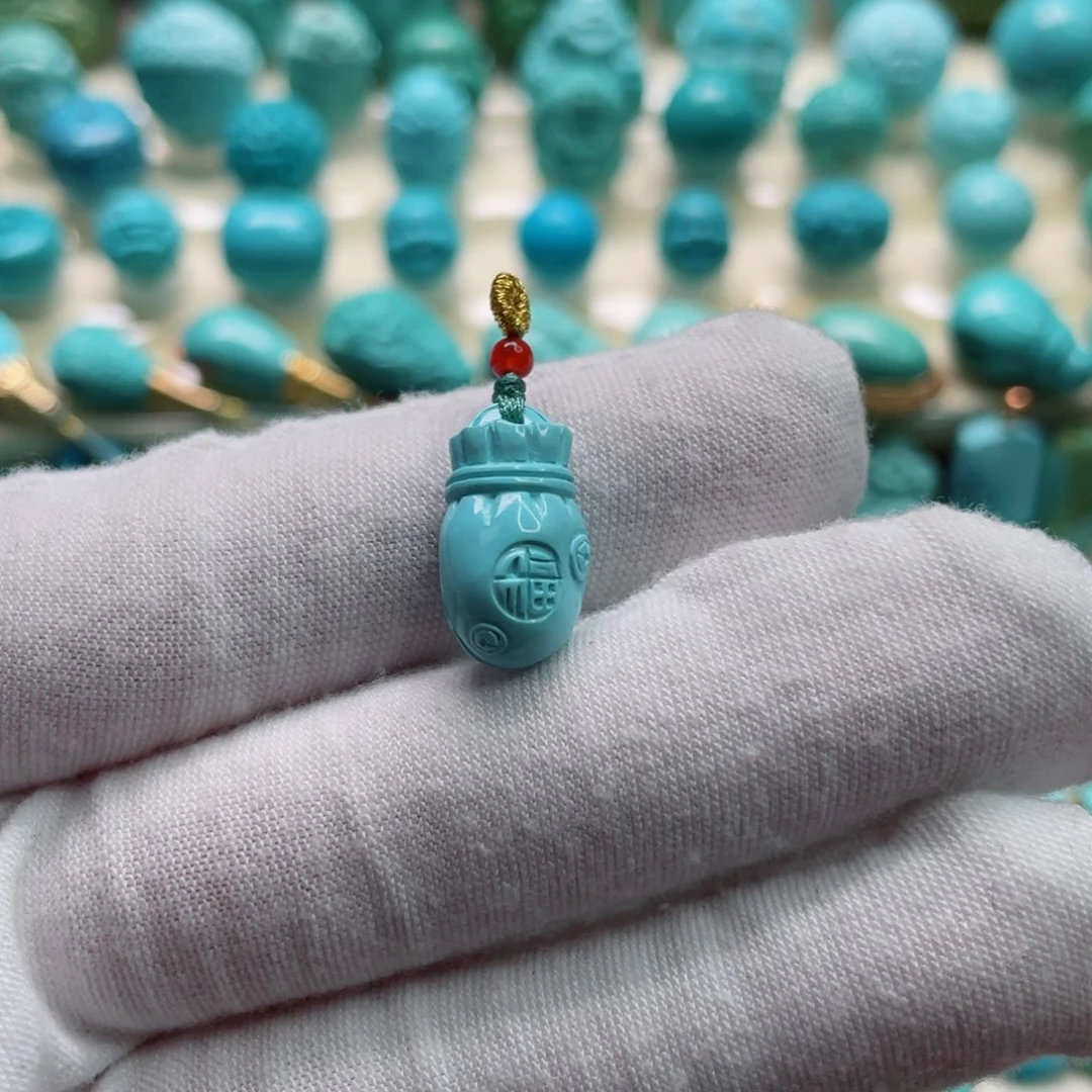 绿松石珠宝奇石未镶嵌