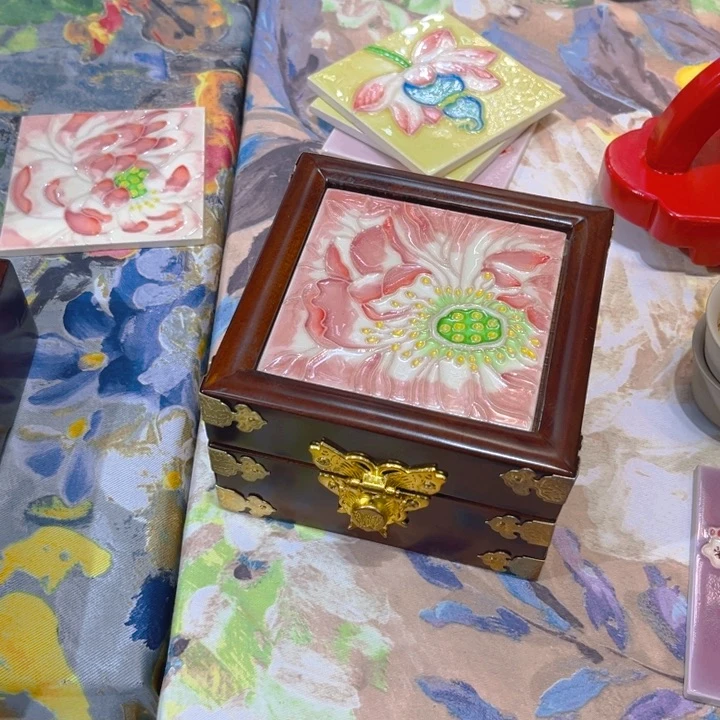 塑料瓷板画艺术作品