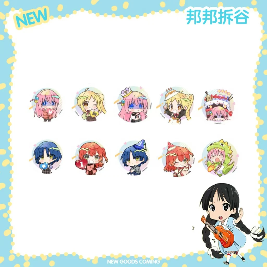 【孤独摇滚】Happy Days 情人节限定 Q版吧唧 徽章 盲抽