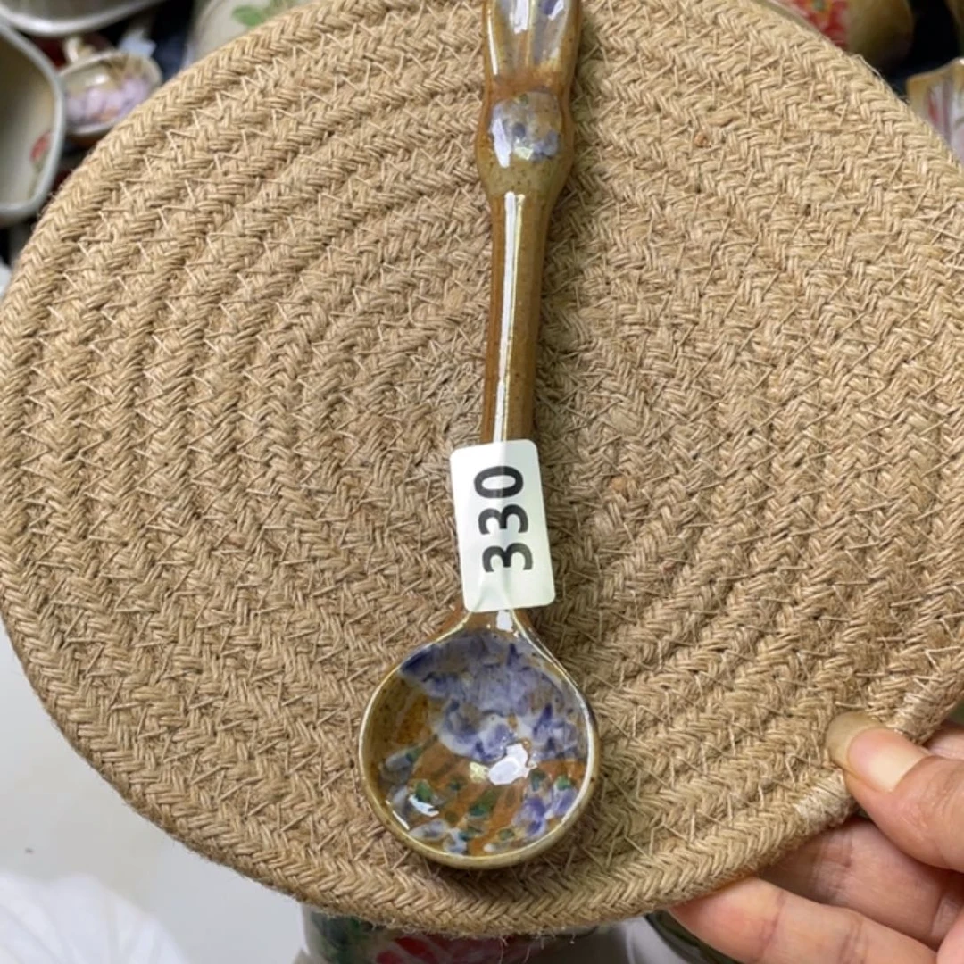 吃饭勺景德镇高温陶瓷8888