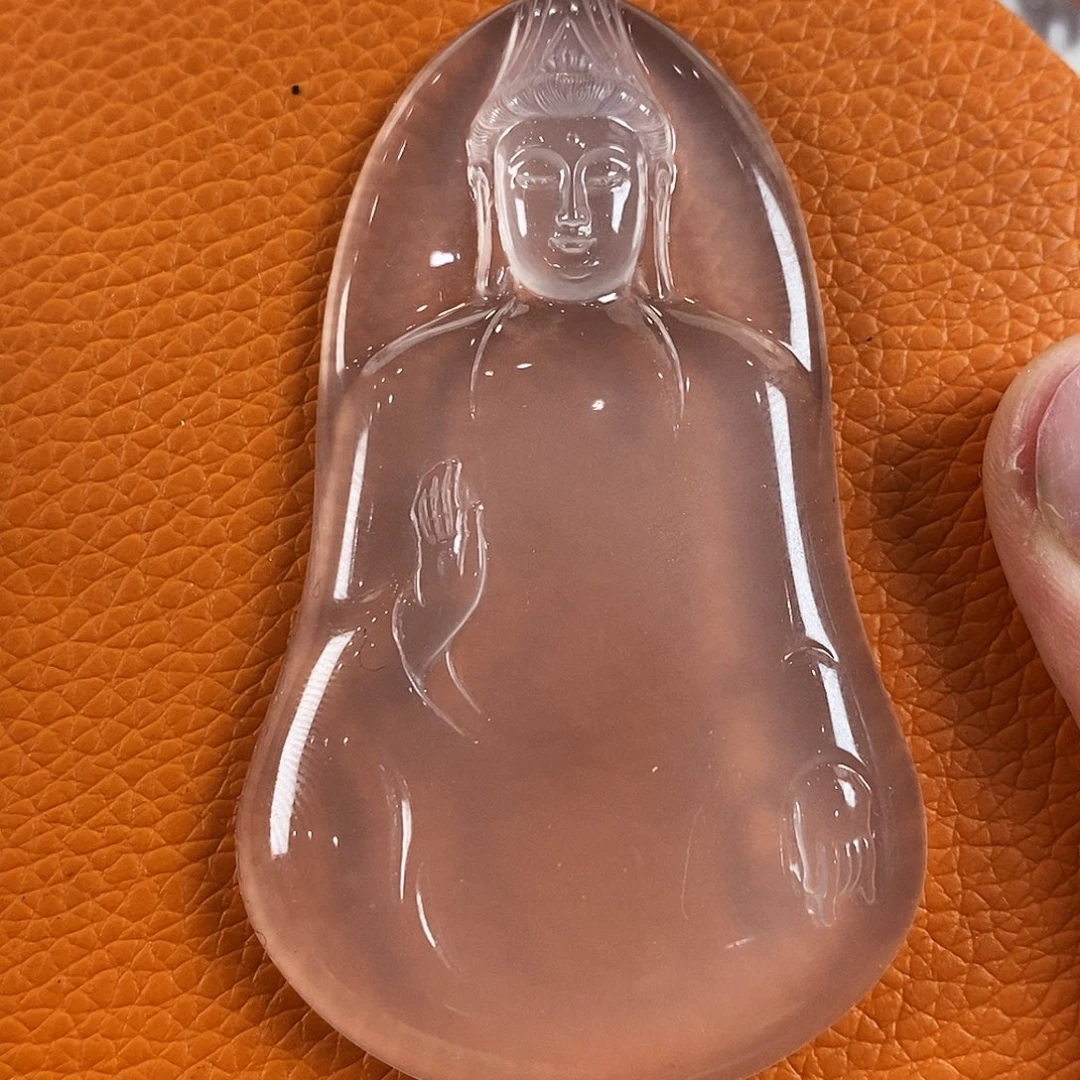 财***m颈饰未镶嵌石英质玉