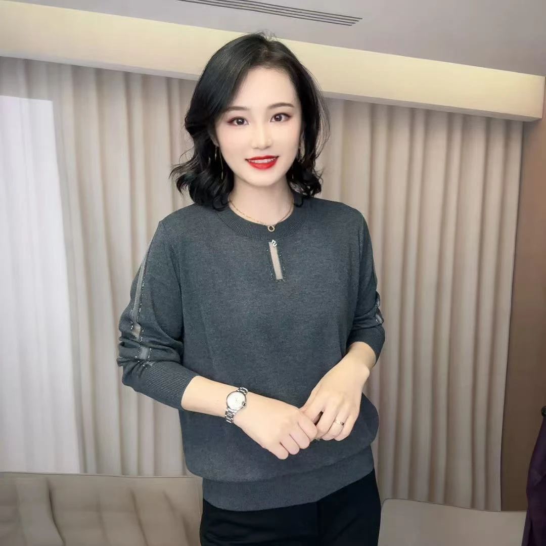 88081鹿鹿子严选秋季新款高品质时尚洋气美衫