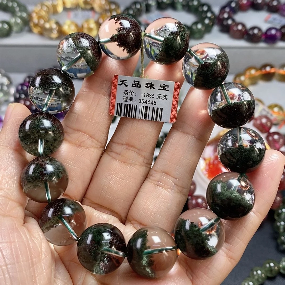 手链未镶嵌水晶绿幽灵手链354645