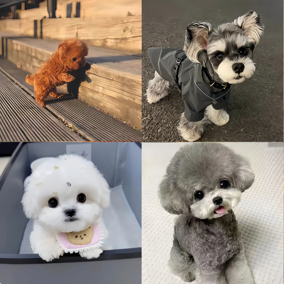 满意60李恒比熊幼犬小型茶杯犬米奇耳泰迪雪纳瑞犬狗狗宠物狗