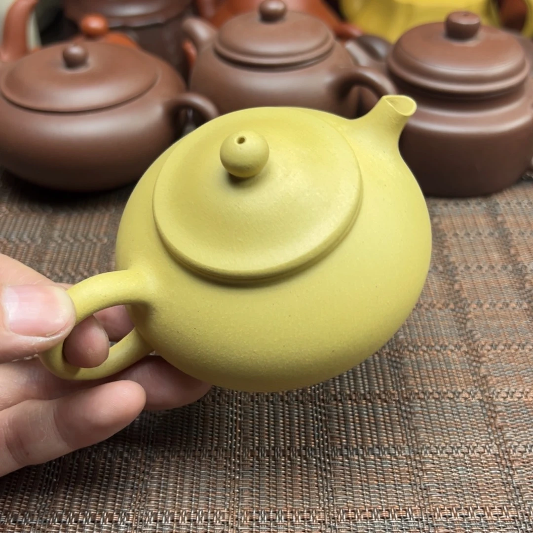 茶壶紫砂宜兴原矿紫砂壶180毫升容量