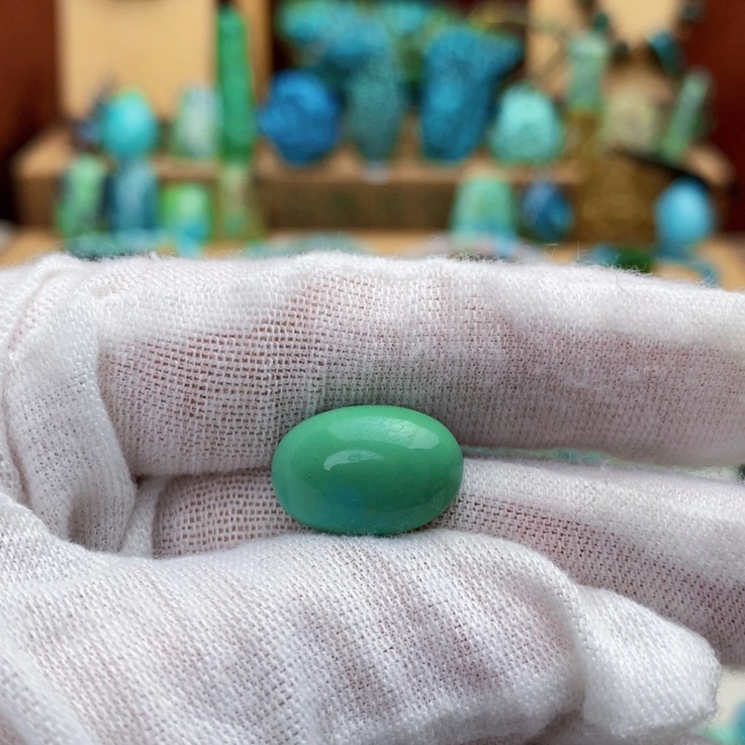 定制绿松石菜籽黄蛋面