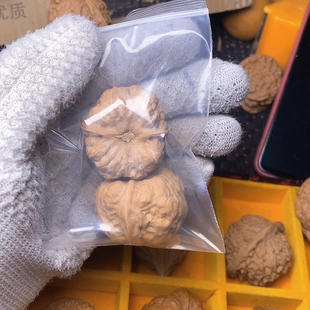 桃核把件豆*蛤蟆头