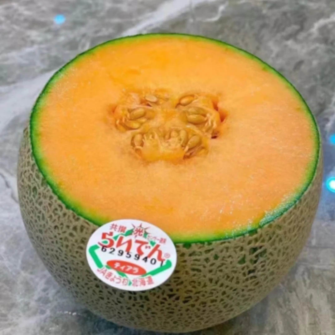 果切同城送红肉蜜纹瓜一颗（可切盒巨好吃）