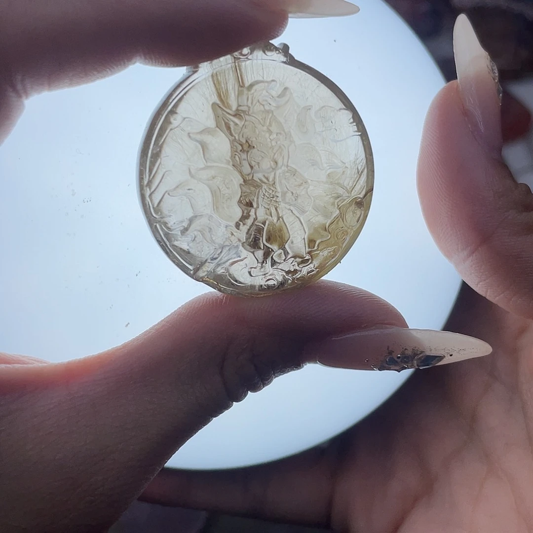颈饰未镶嵌水晶天然