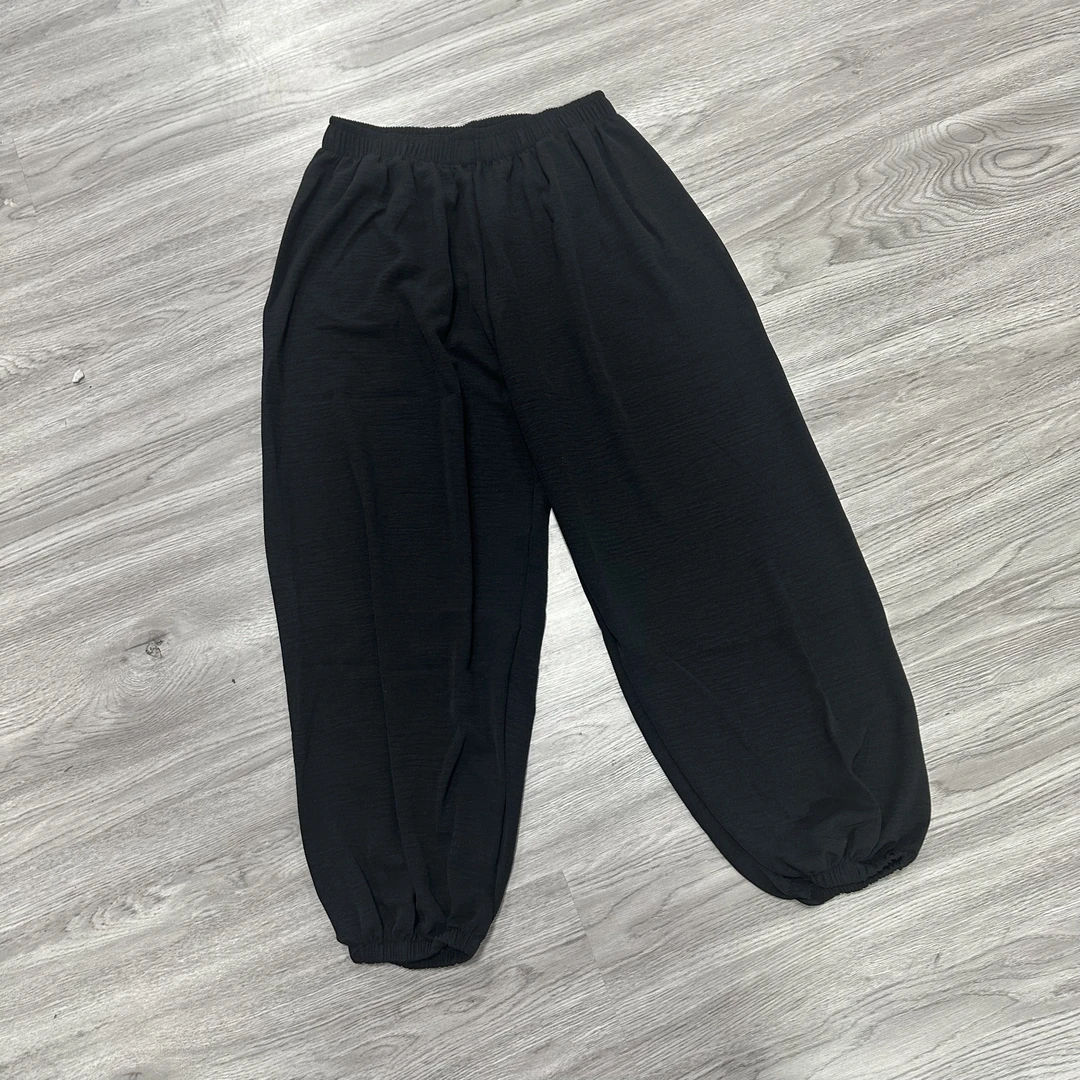 Phm麻料净版休闲冰然裤SM