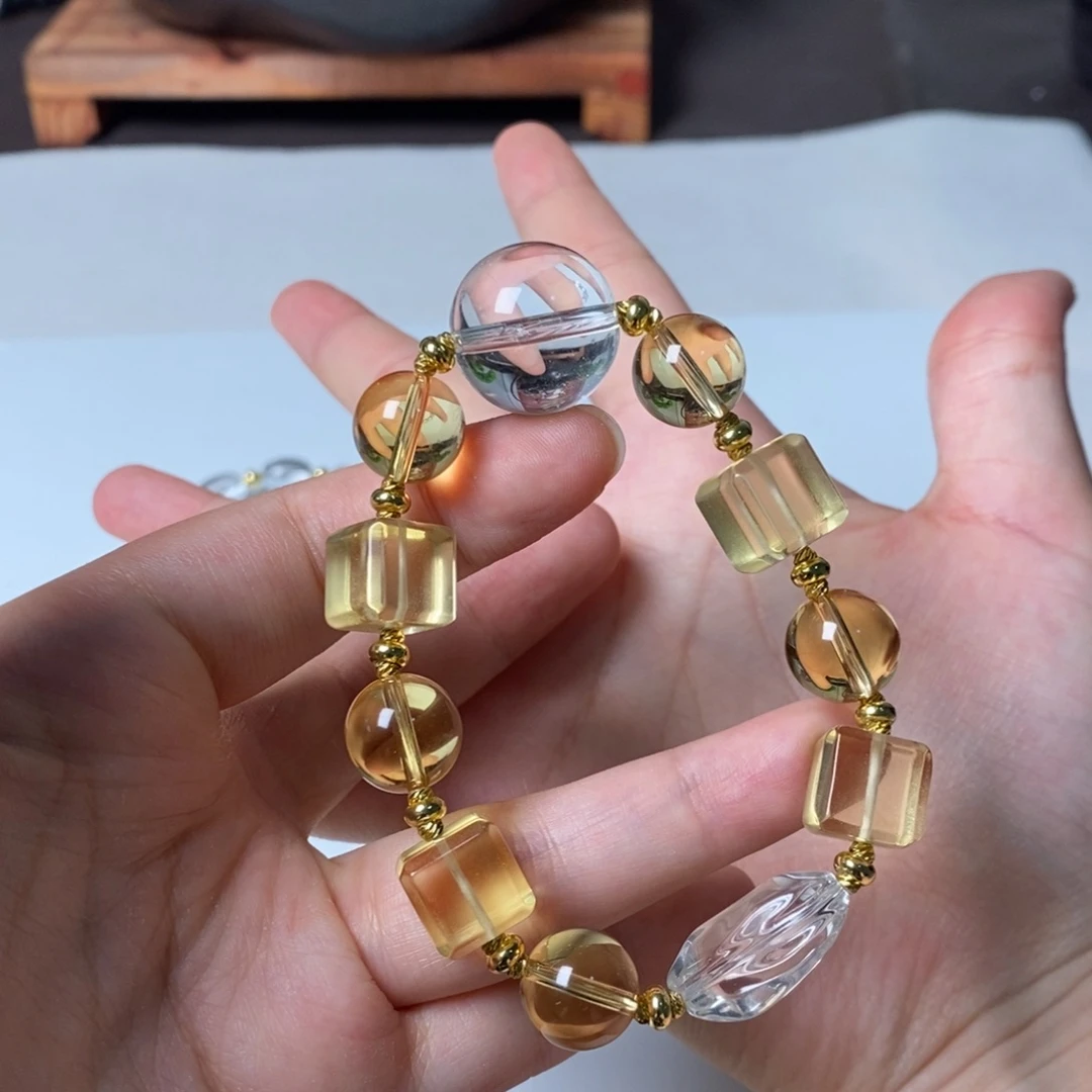 手串黄水全净体 大灯泡