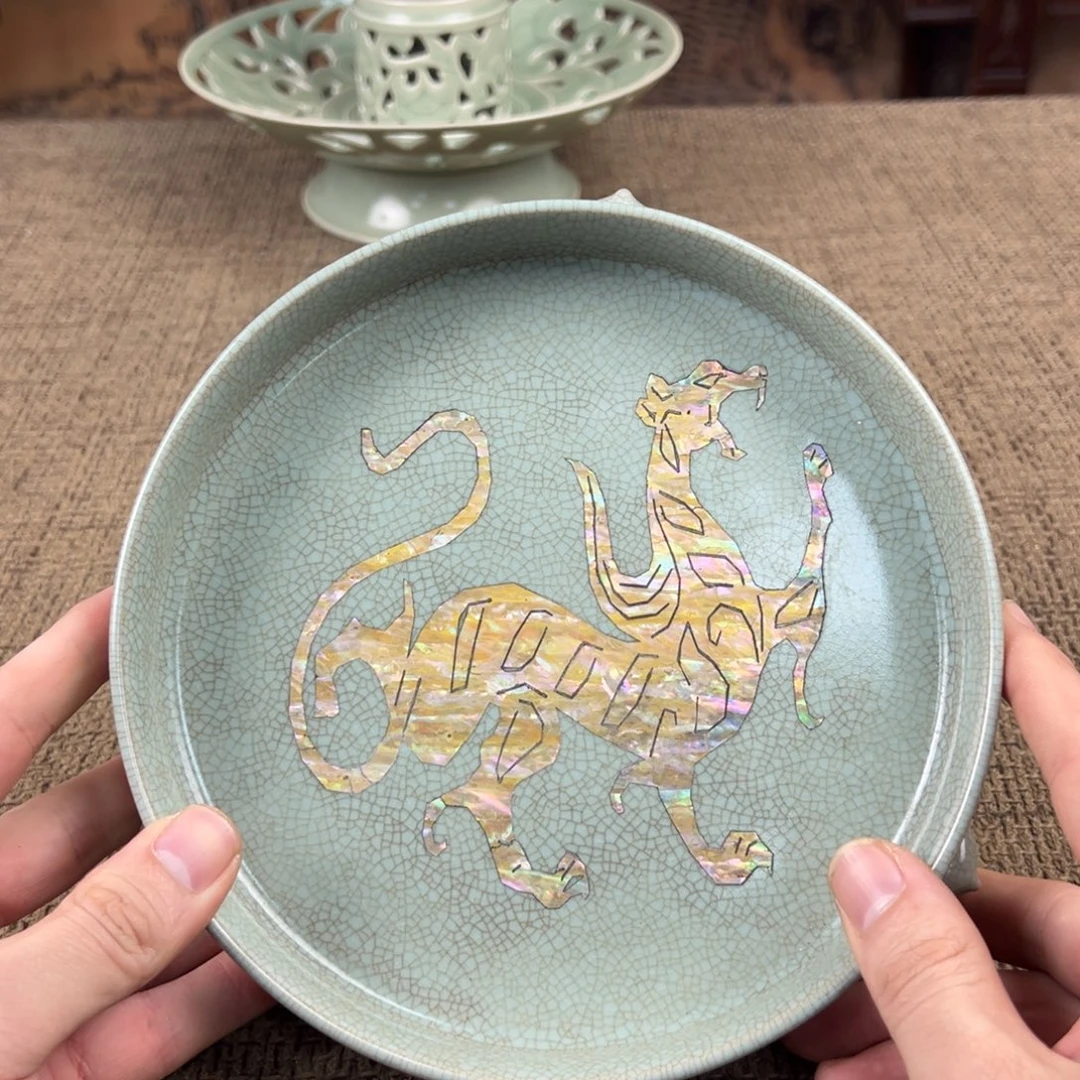 瓷片陶瓷艺术瓷器摆件