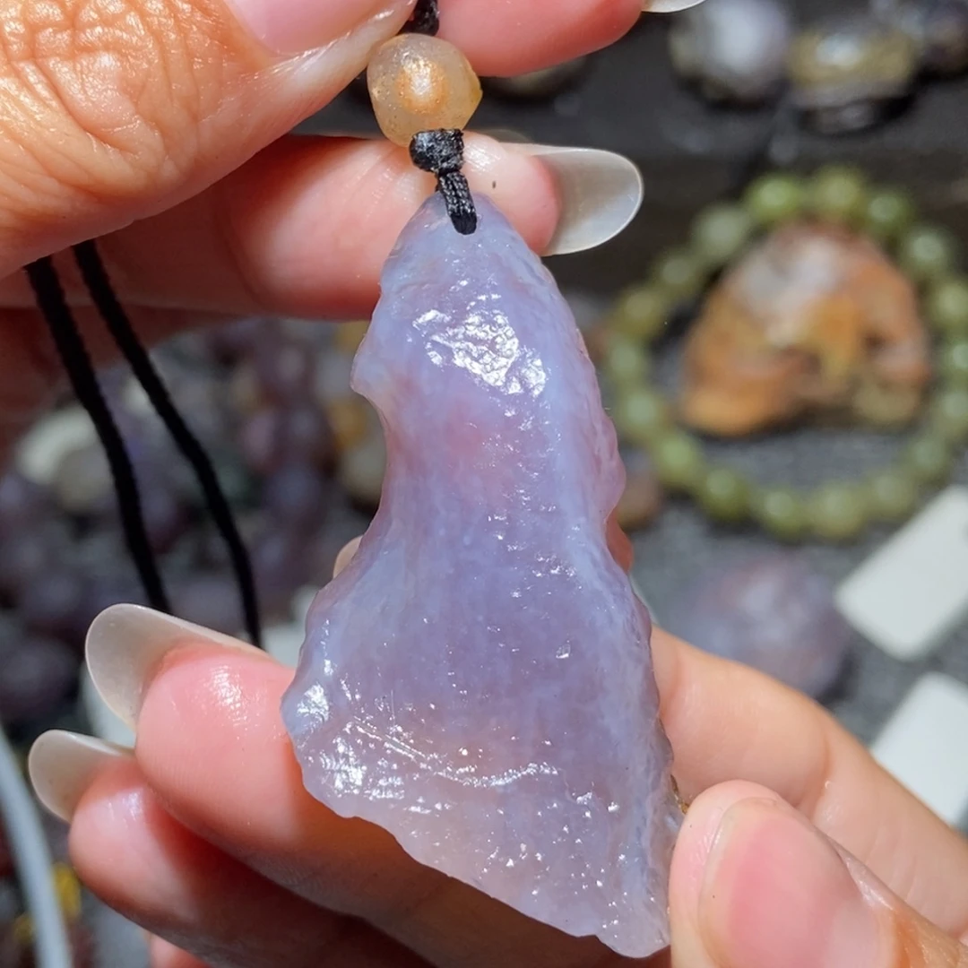 未镶嵌玛瑙/玉髓珠宝半成品