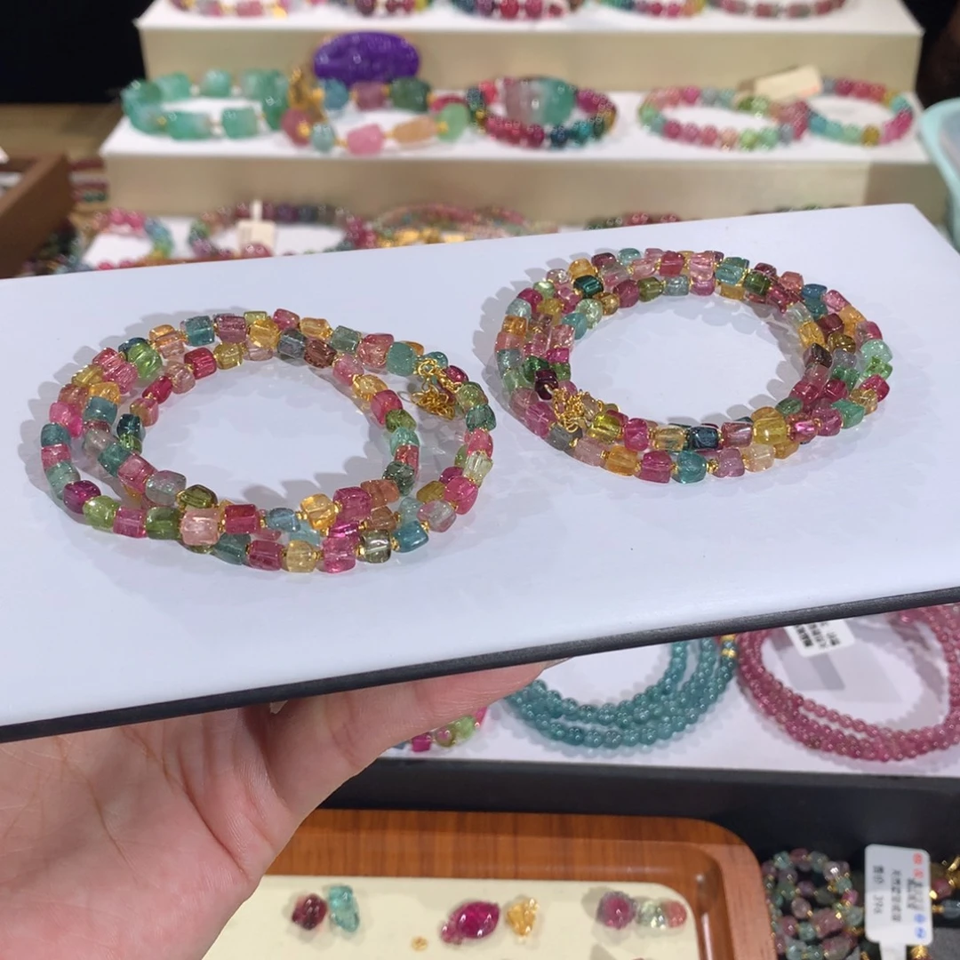 手串手链碧玺未镶嵌多样性发其一