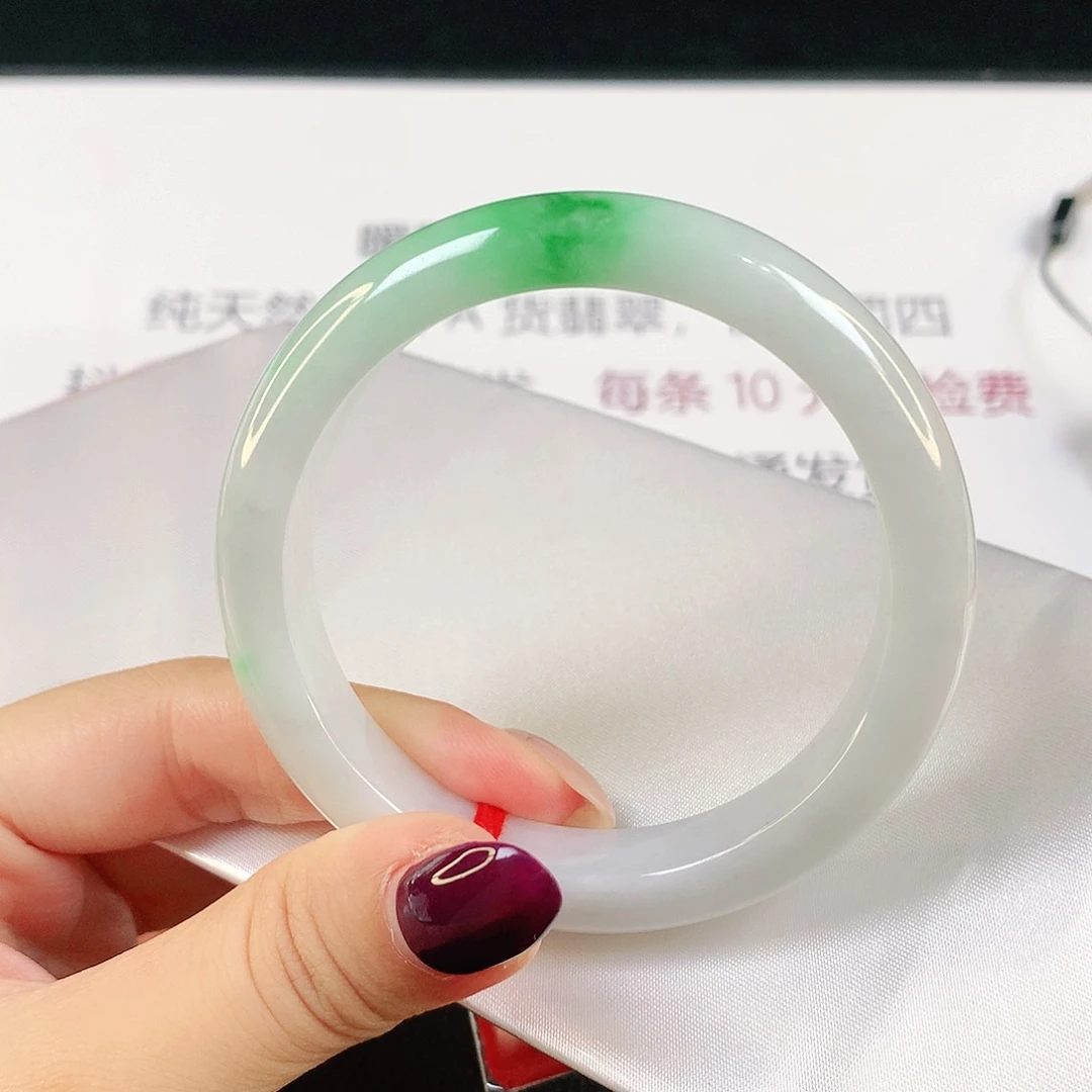 翡翠手镯未镶嵌缅甸1434