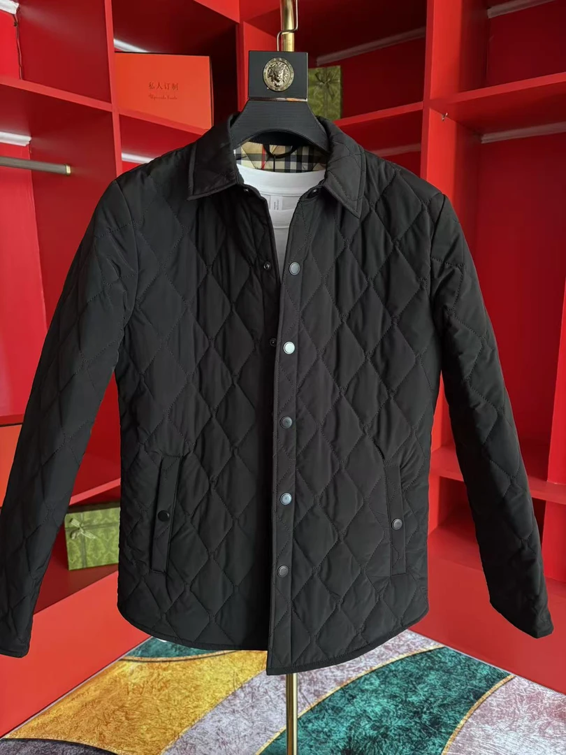 2025年新款棉服保暖舒适简约净版百搭男士休闲外套