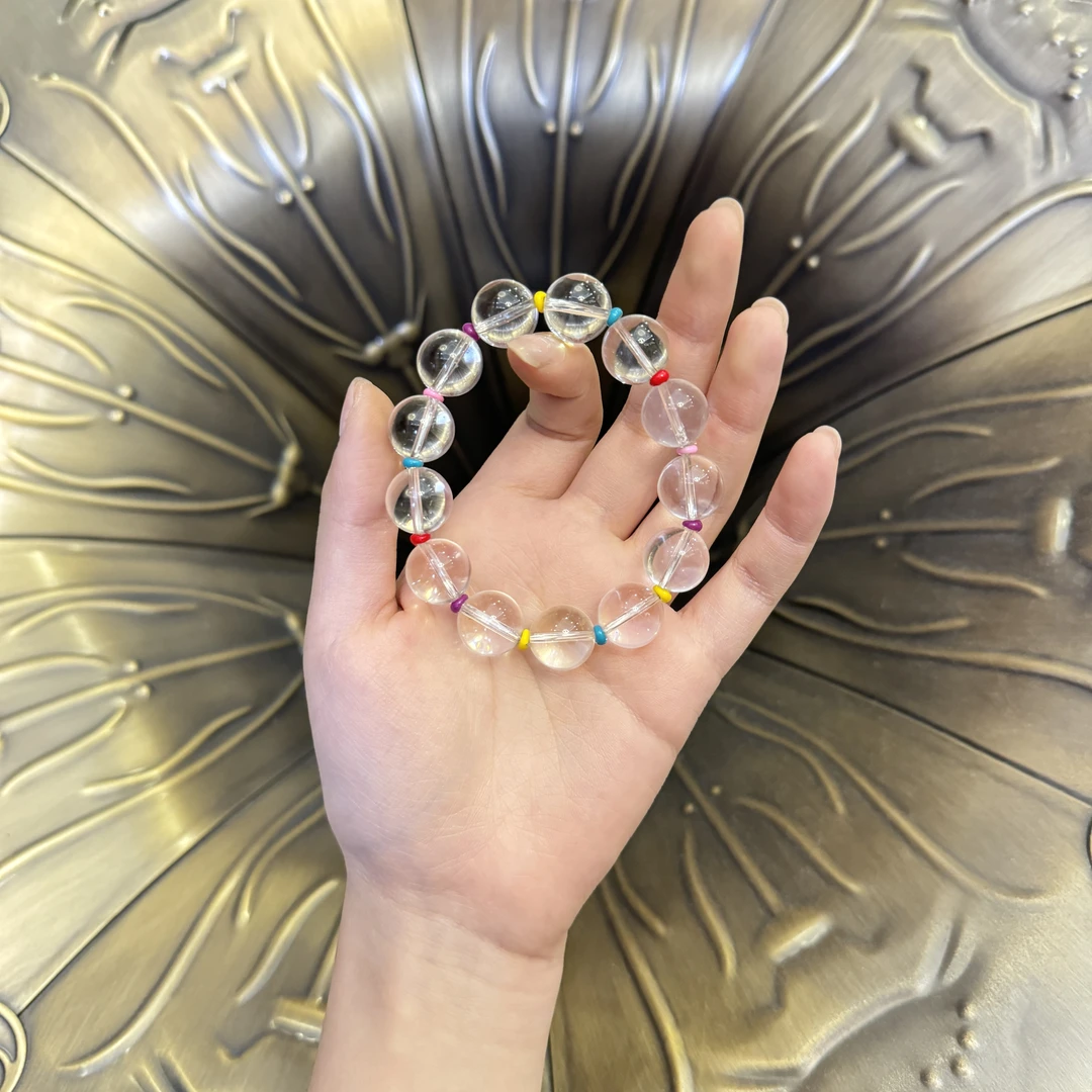 源源手作*梦幻彩虹泡泡手串
