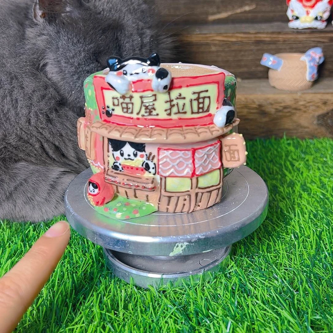 红陶老梧家多肉花盆