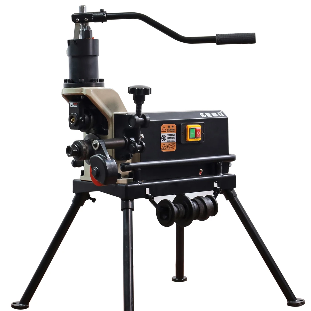 219压槽机 格福玛压槽机 消防安装设备 滚槽机 带导向轮 高端款