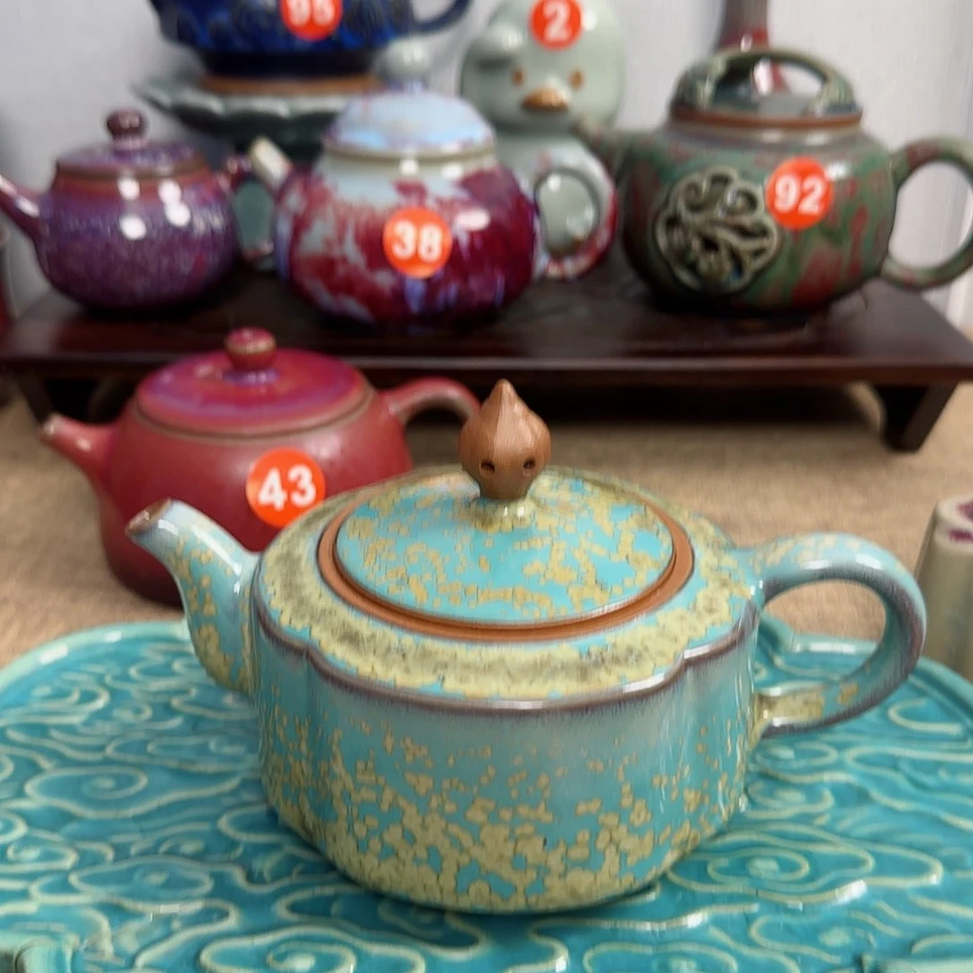 奥****宽垕瓷甄选钧瓷茶壶
