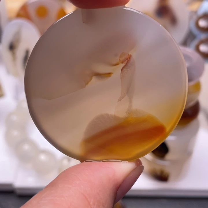 玛瑙/玉髓未镶嵌吊坠(不含链)