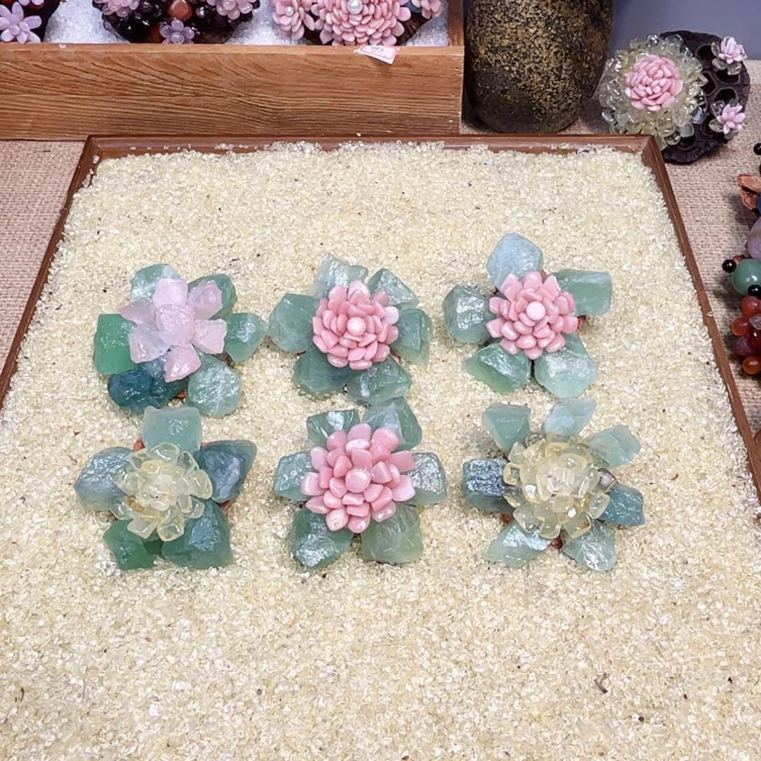 顽***)松塔干花摆件永生花