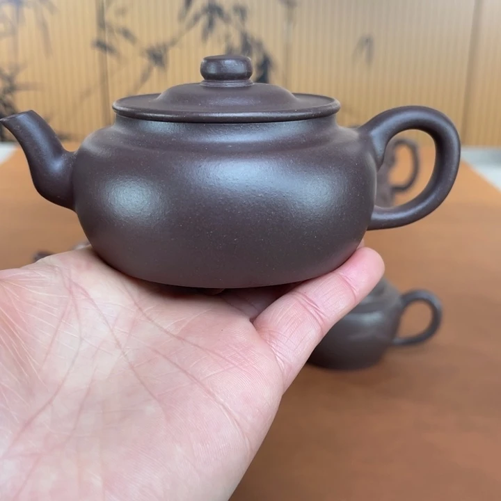 茶壶紫砂四号井底槽青