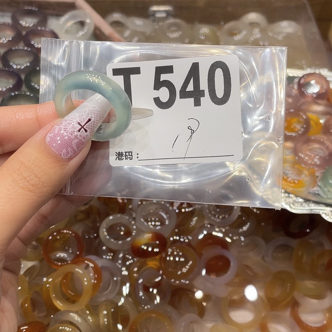 玛瑙/玉髓未镶嵌戒指540