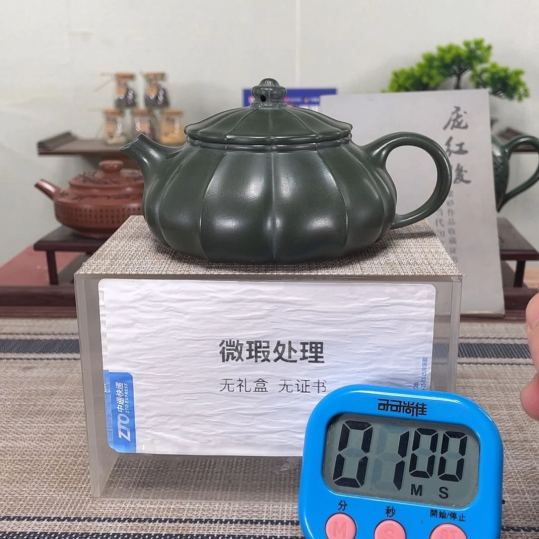 玥***壶茶壶紫砂微瑕也可以