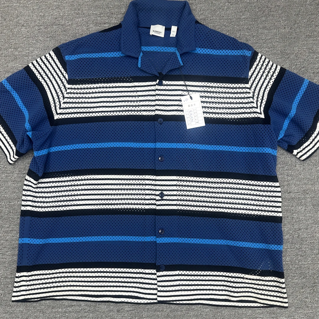 未使用 BURBERRY/博柏利 2xl Burberry 针织polo 短袖