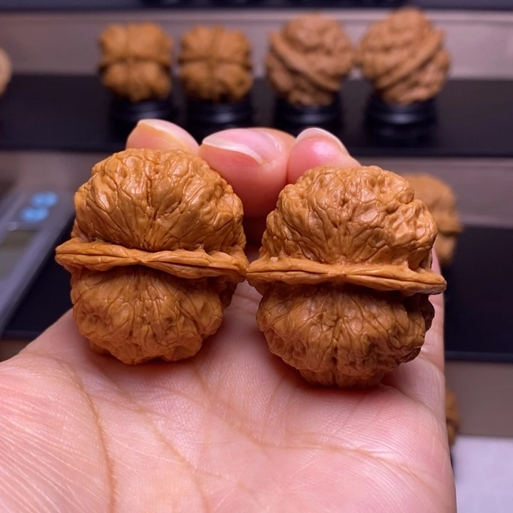 把件文玩核桃龙鳞舍利疙瘩包42