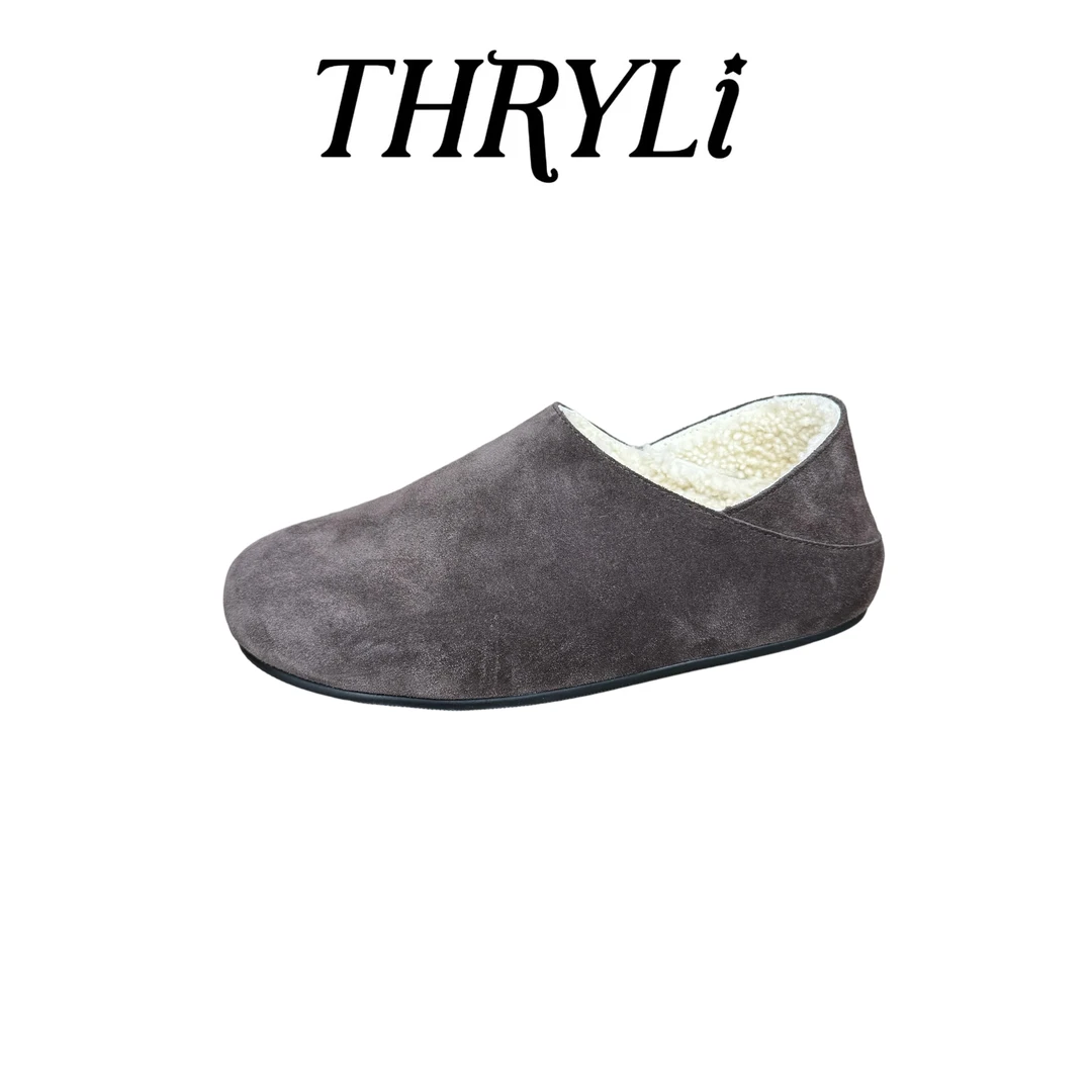 25秋冬季新款全包博肯鞋秋冬加绒