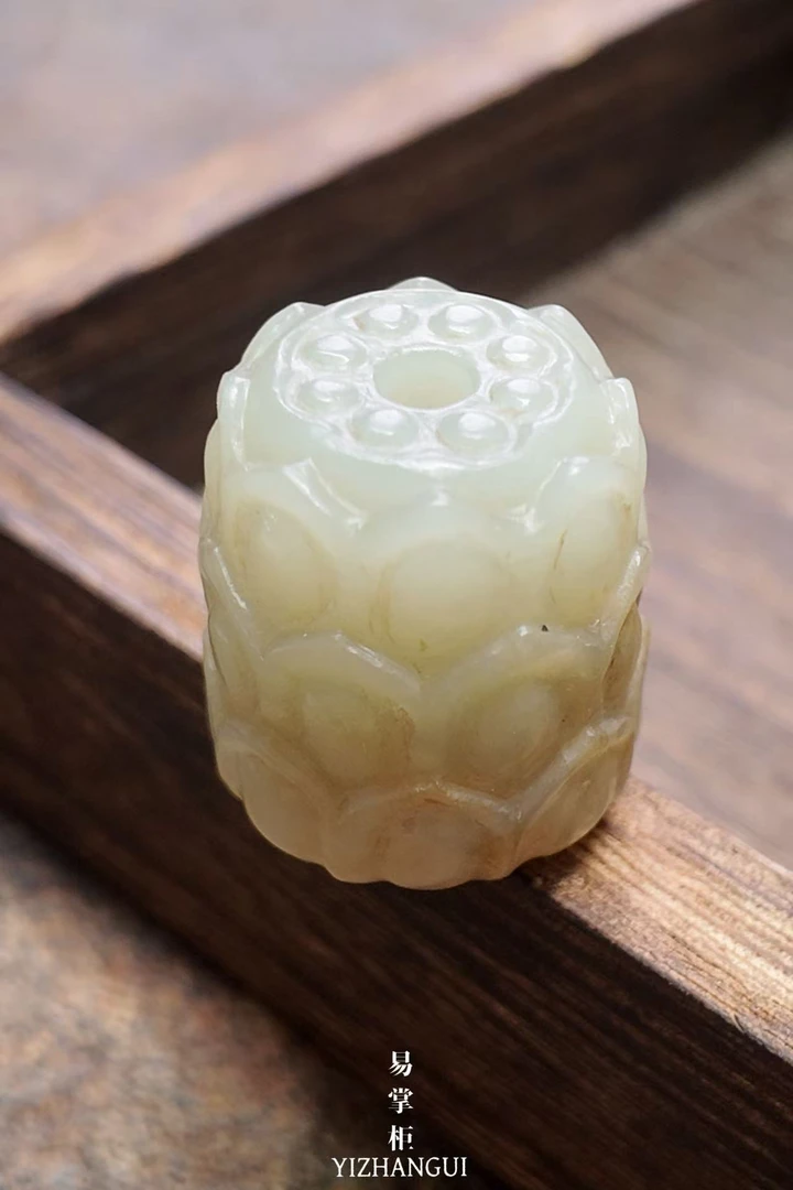 非金属亚克力吊坠 牡丹花一体老料手工雕刻精美吊坠