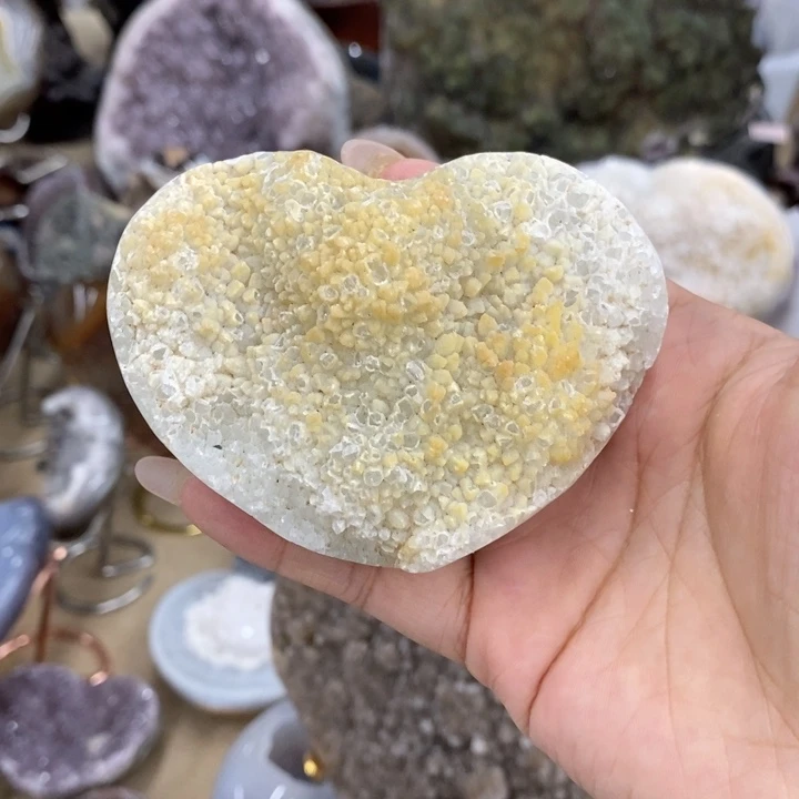 未镶嵌紫晶珠宝半成品
