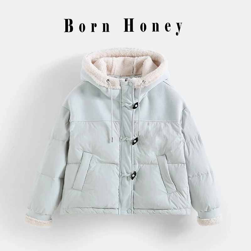 女孩冬季加厚棉服2024新款洋气女童中大童韩版休闲棉服外套Q61889