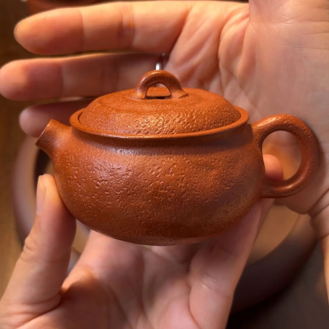 我***了茶壶紫砂宜兴紫砂壶半手工制作