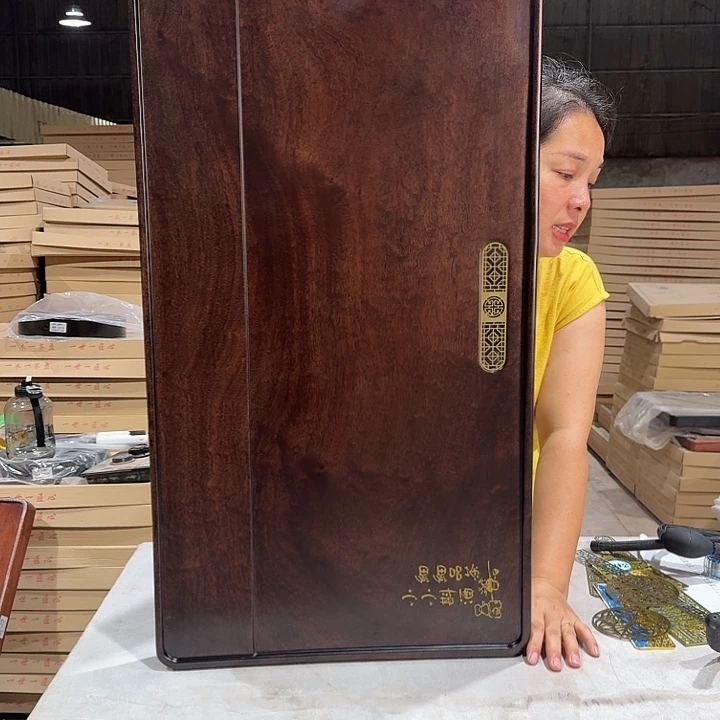 花梨木茶盘82*44尺寸