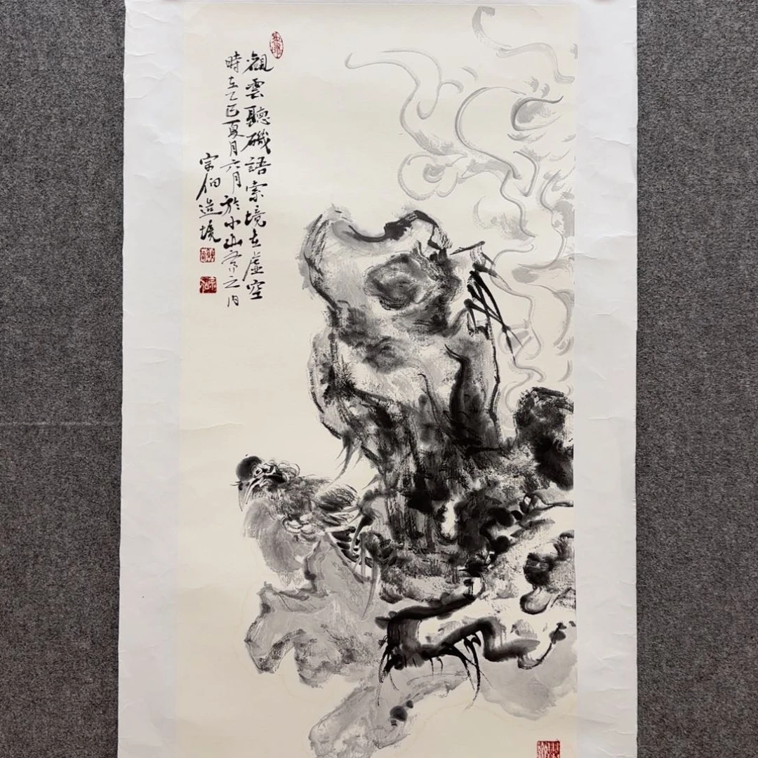 国画zz谢宗伯老师手绘作品