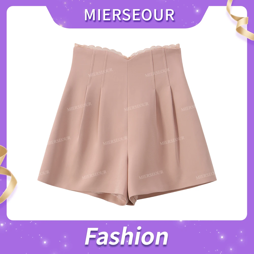 【时髦腿精】新款显瘦高级感A字版短裤女2108