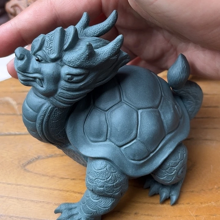 鱼***果紫砂茶宠紫砂龙龟