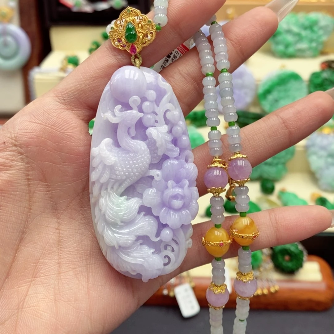 颈饰未镶嵌翡翠翡翠吊坠