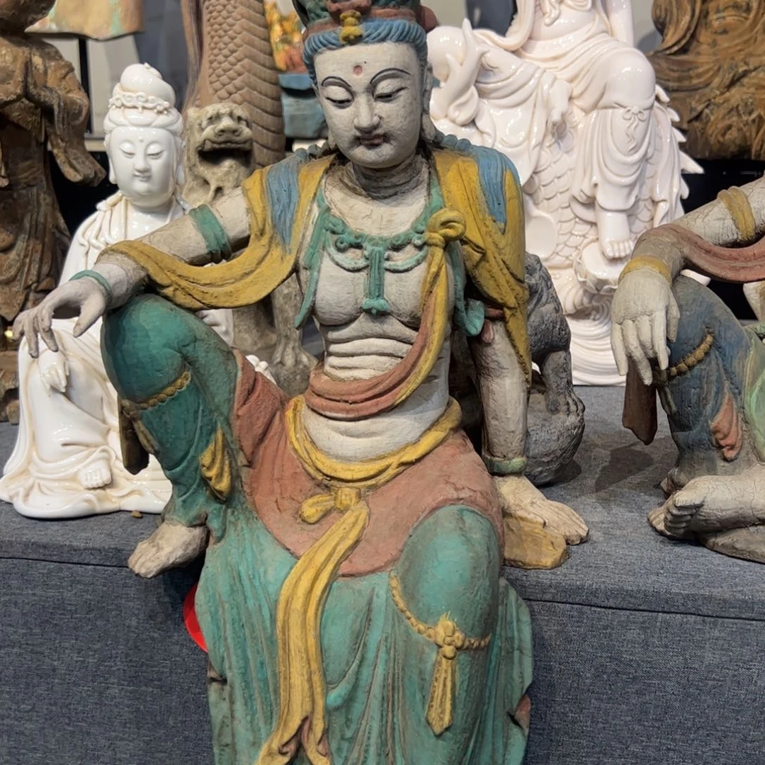 隔***叔木自在观音高度50厘米