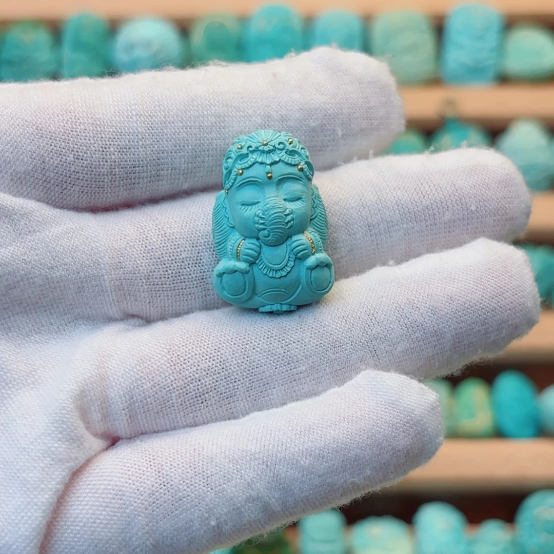 绿松石未镶嵌配饰