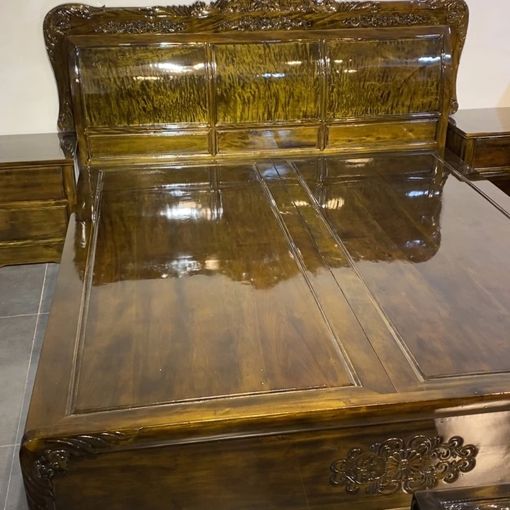 楠木高低床三件套