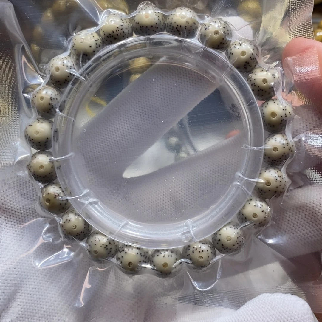 星月菩提手串石玉10圆