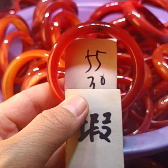 玛瑙/玉髓未镶嵌手镯