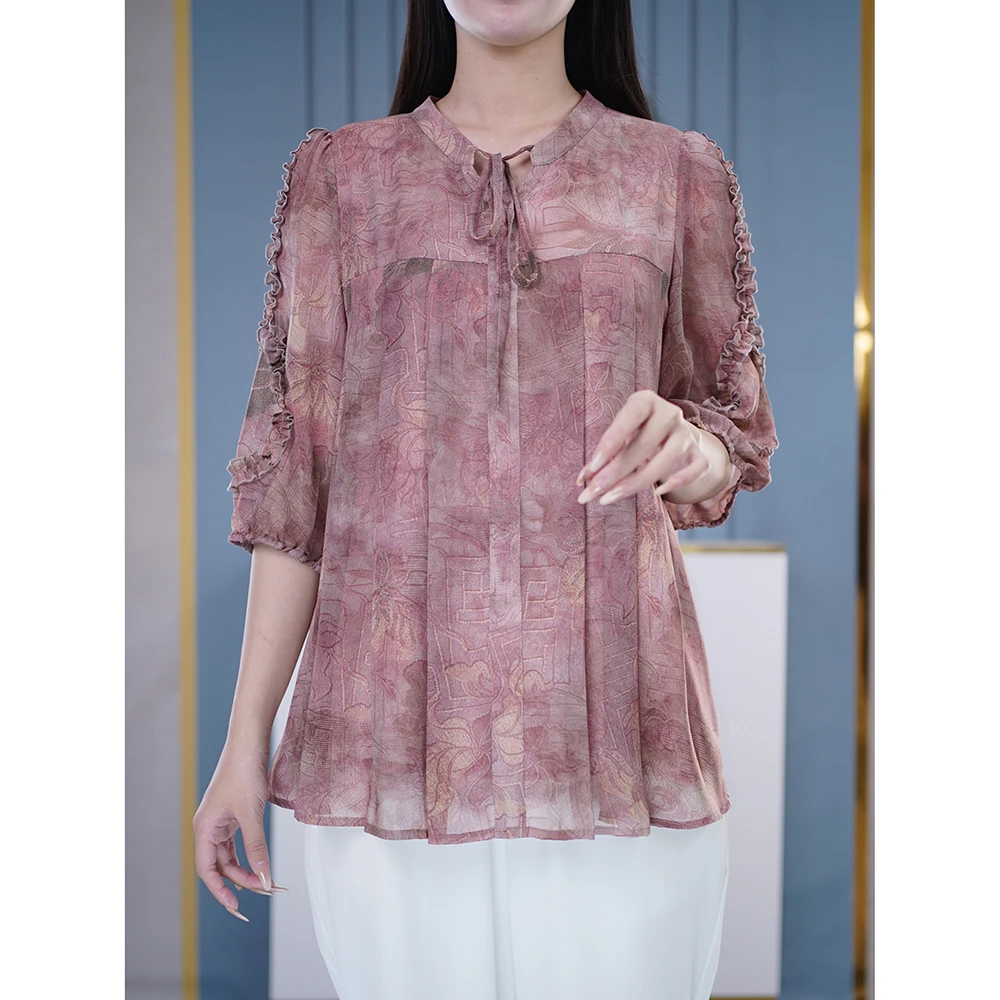 独特漂亮小衫胖妹妹大码女装加宽加大T恤品质衣服阔太太气质上衣