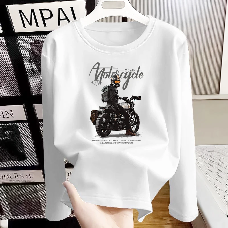 早秋白t恤2025新款休闲百搭半袖体恤男士大码上衣多色情侣圆领T