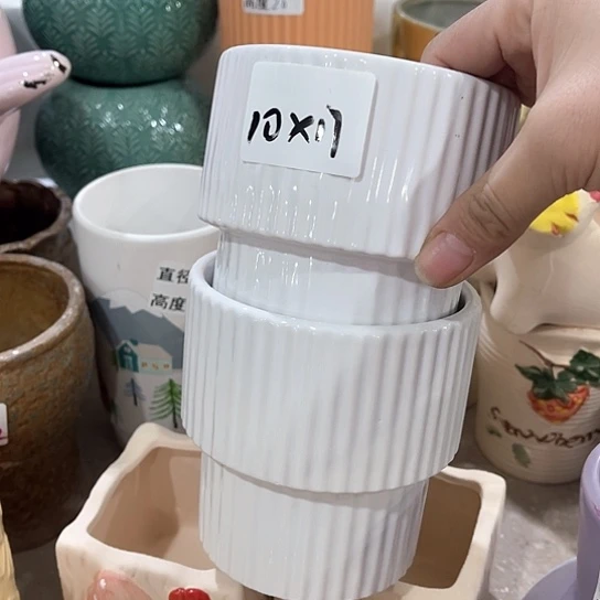 陶瓷外贸尾货多肉绿植陶瓷花盆